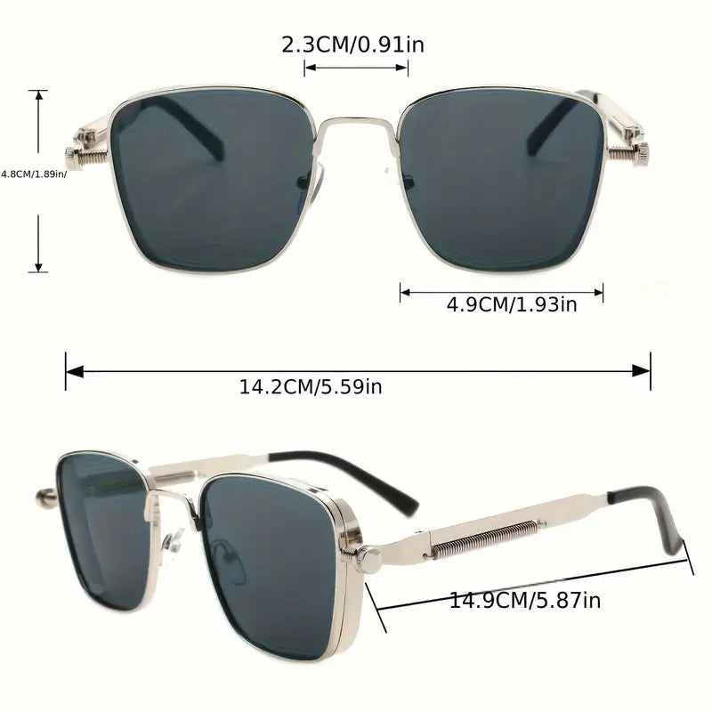 Retro Fashion Punk Steam Style Glasses