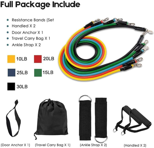 11-in-1 Home Gym Resistance Bands