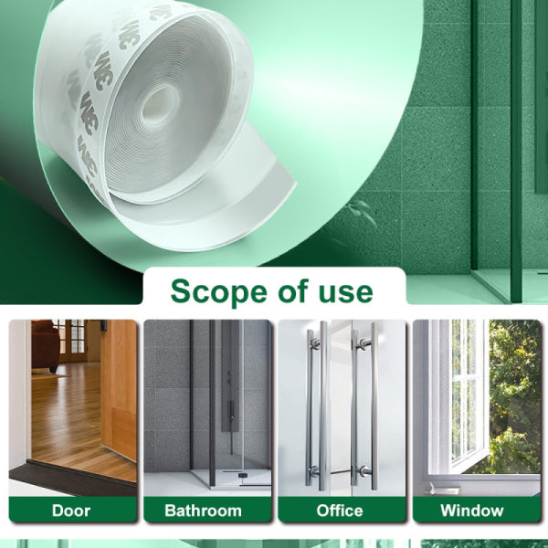 Door Gap Sealing Strip To Prevent Insects And Make The Room Air, Sound, Dust & Water Proof