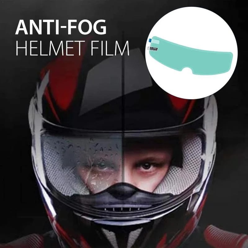 Anti-fog helmet film
