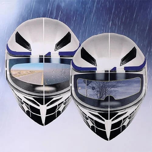 Anti-fog helmet film