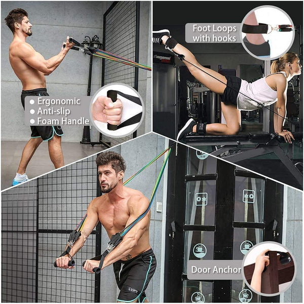 11-in-1 Home Gym Resistance Bands