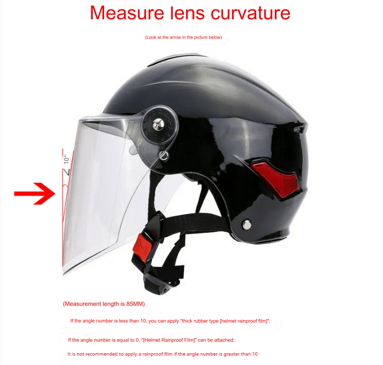 Anti-fog helmet film