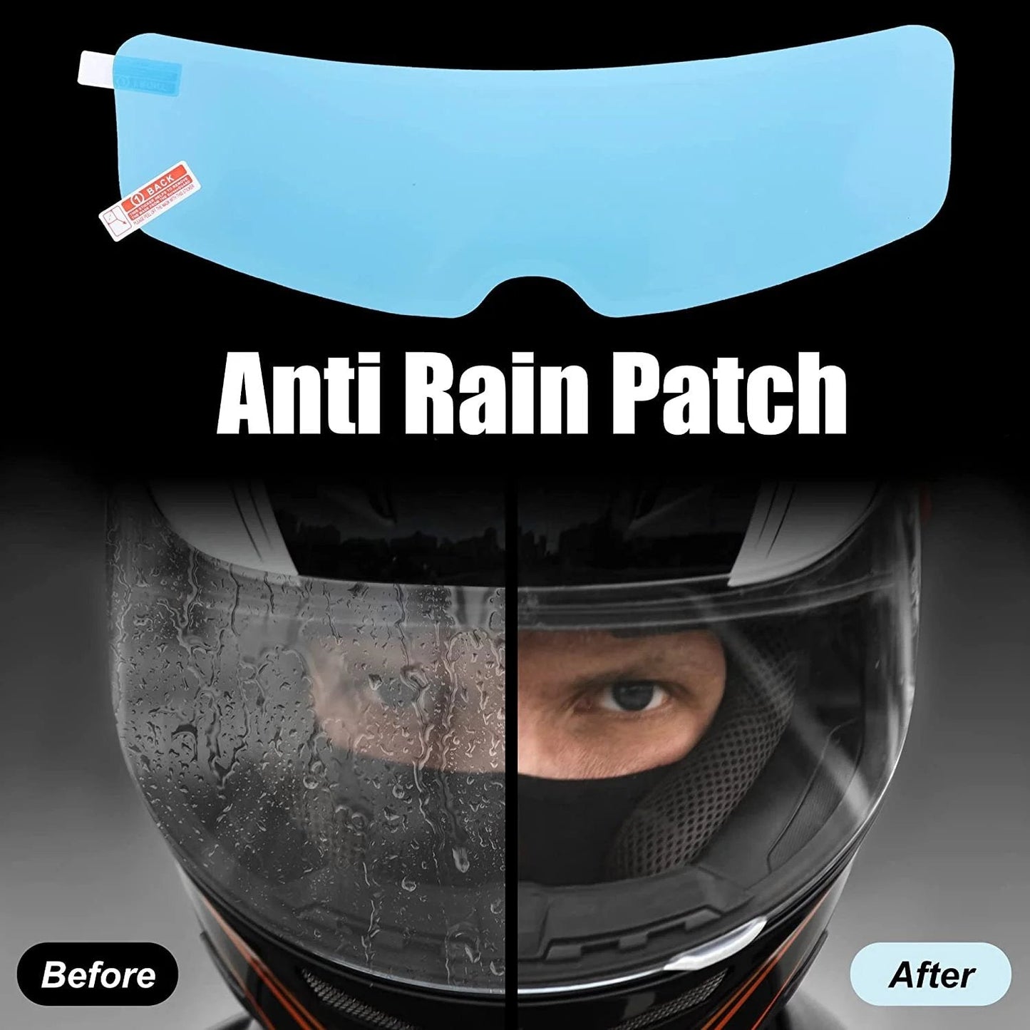 Anti-fog helmet film