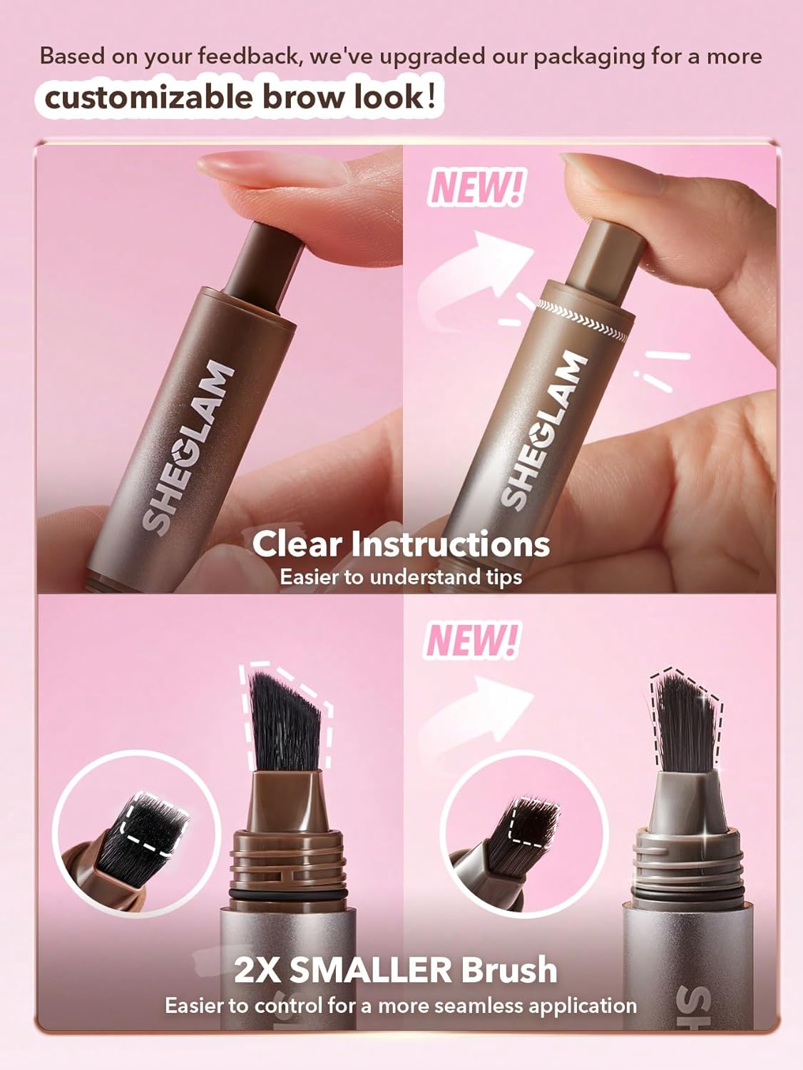Sheglam Brow Fection Angled Brush