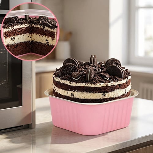 Multi-Layer Food Storage Box with Lid