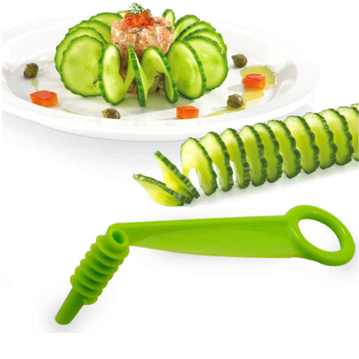 Spiral Vegetable Cucumber Carrot Cutter (Pack of 2)