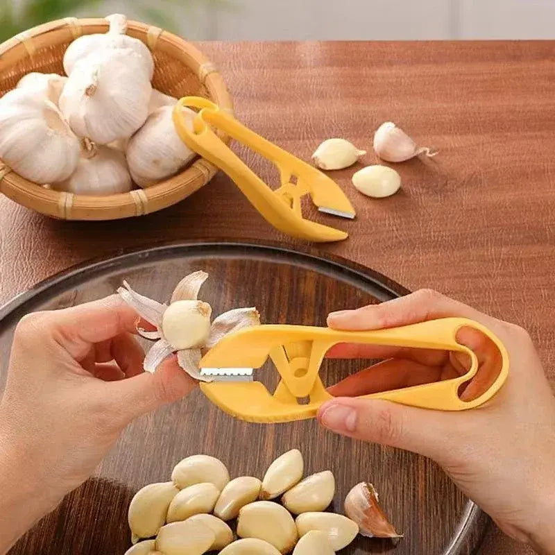 Quick Garlic Peeling Clipper Easy Shell Remover – Huntly