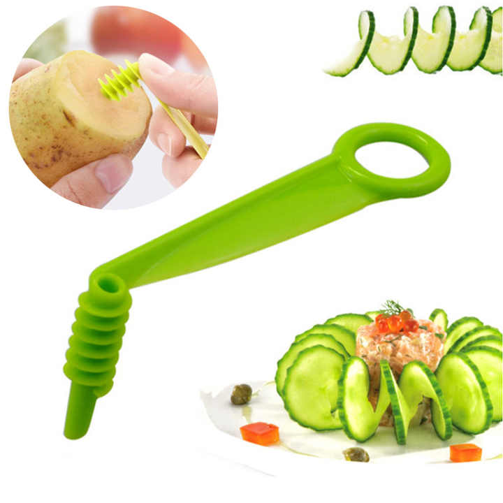 Spiral Vegetable Cucumber Carrot Cutter (Pack of 2)