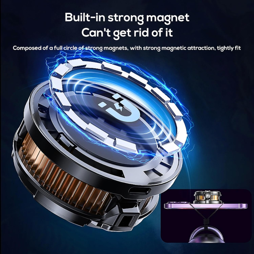 CX07 Magnetic Gaming Phone Cooling Fan – Ultra Silent Radiator