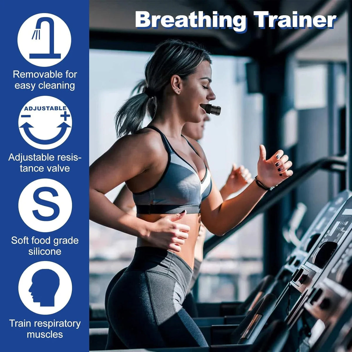 Breathing Respiratory Trainer