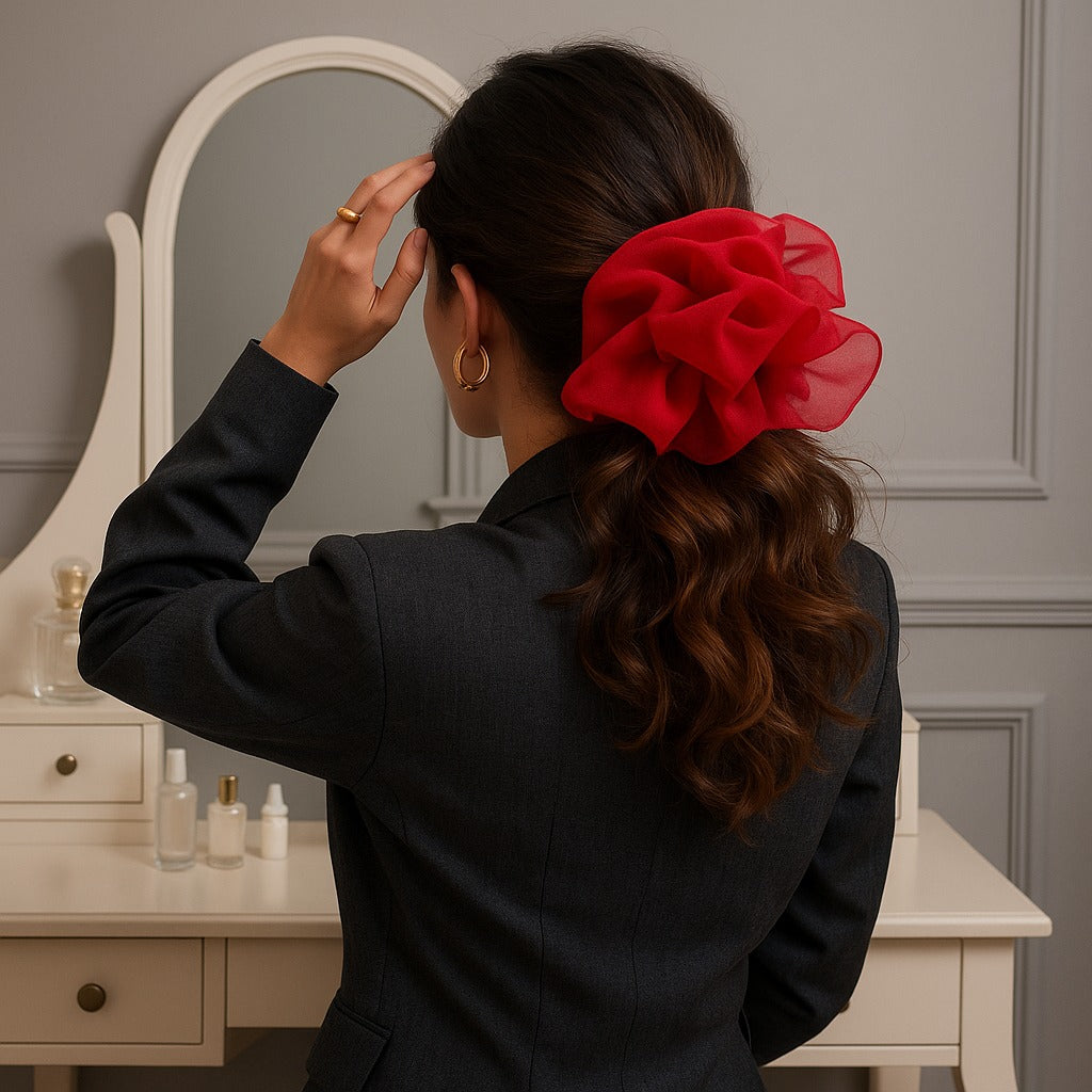 Rose Hair Claw Clip