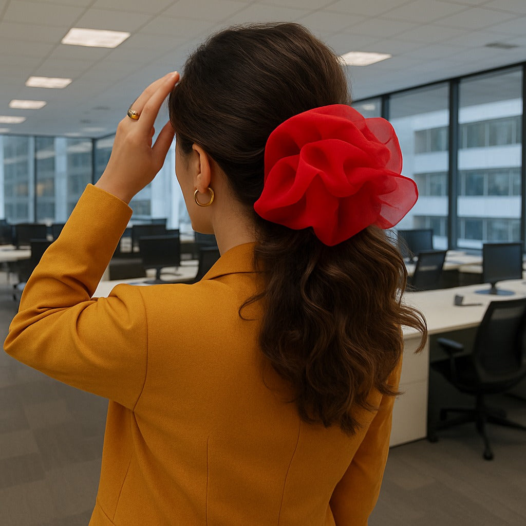 Rose Hair Claw Clip