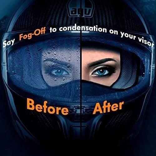 Anti-fog helmet film