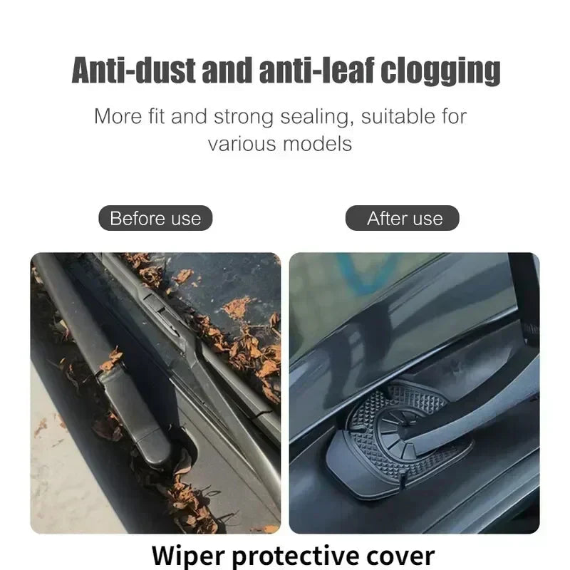 2PCS CAR WINDSHIELD WIPER BOTTOM COVER