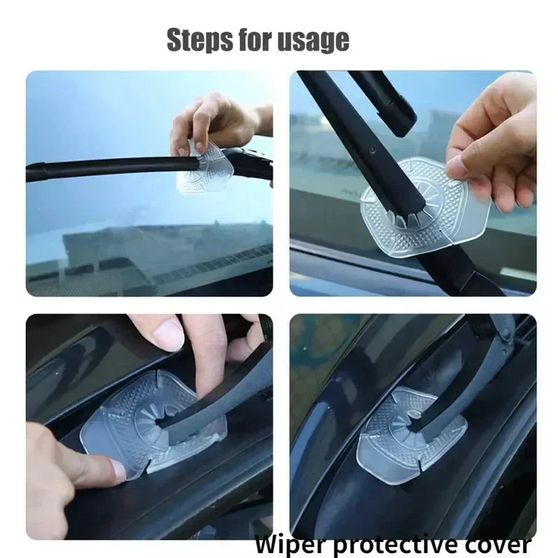 2PCS CAR WINDSHIELD WIPER BOTTOM COVER