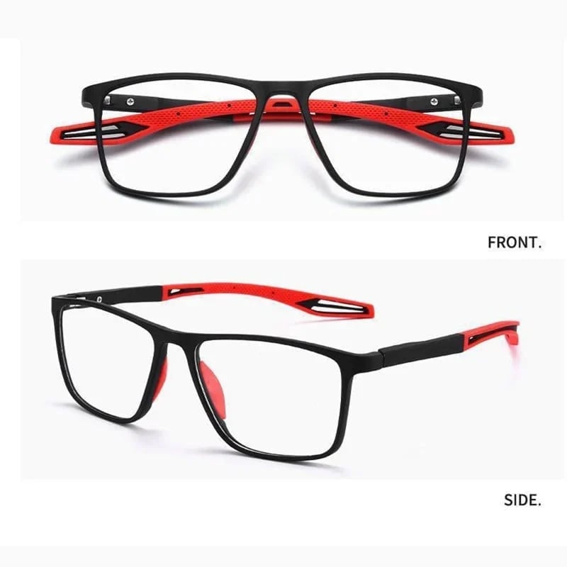 Fashionable silicone sports reading glasses