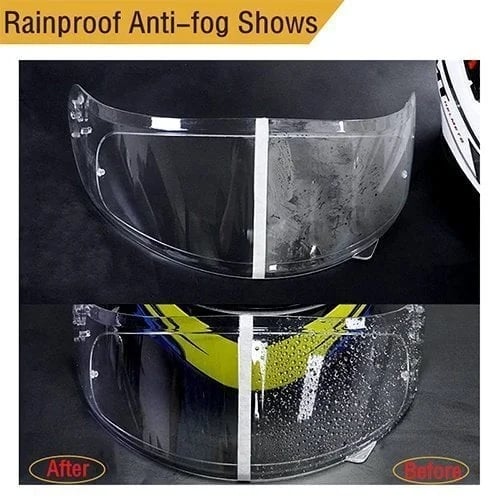 Anti-fog helmet film