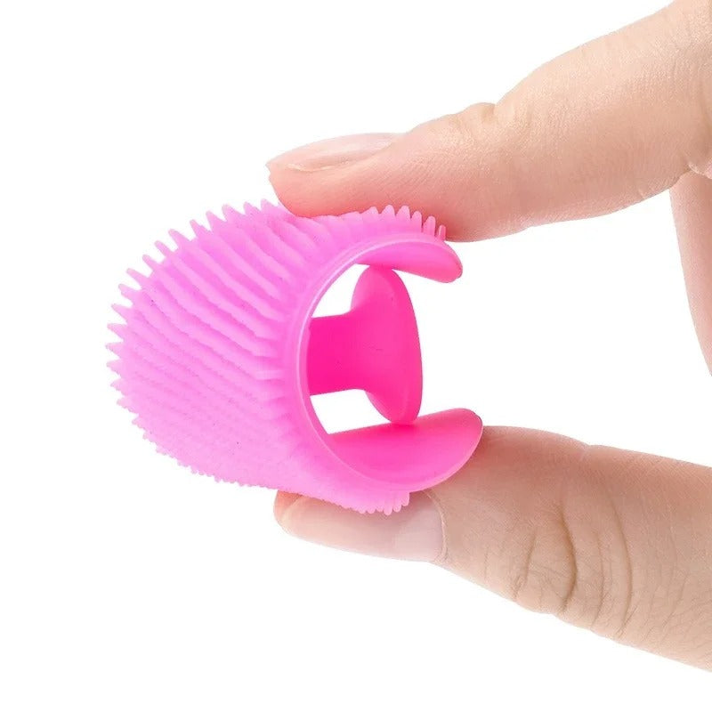 Soft Silicone Baby Bath Hair Washing Brush