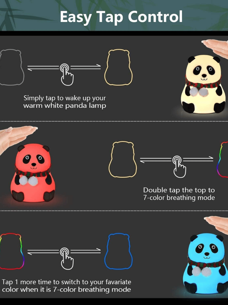 Panda Night Light