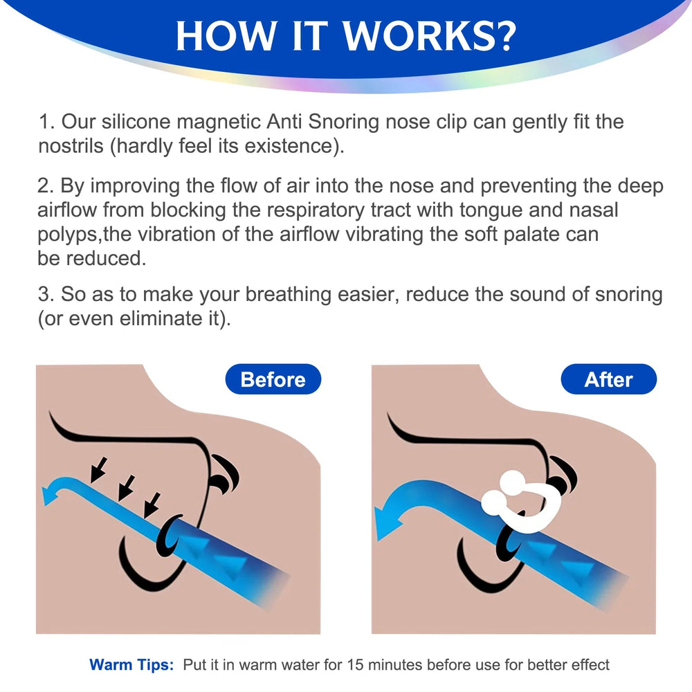 Anti Snoring Nose Clip (PACK OF 2)