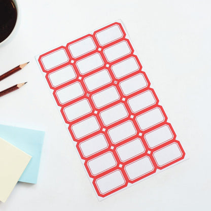 Multipurpose Writable Blank Label Sticker Sheets
