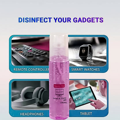 Liquid Gadget Gel Solution to Clean Mobile / Laptop Screen (100 ml)