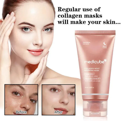 Medicube Night Wrapping Collagen Mask – Korean Skincare