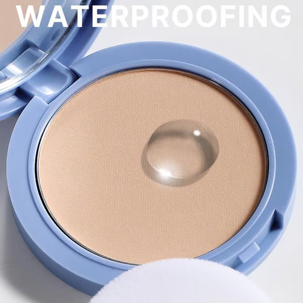 Waterproof Long-Lasting Matte Beauty Powder Cake