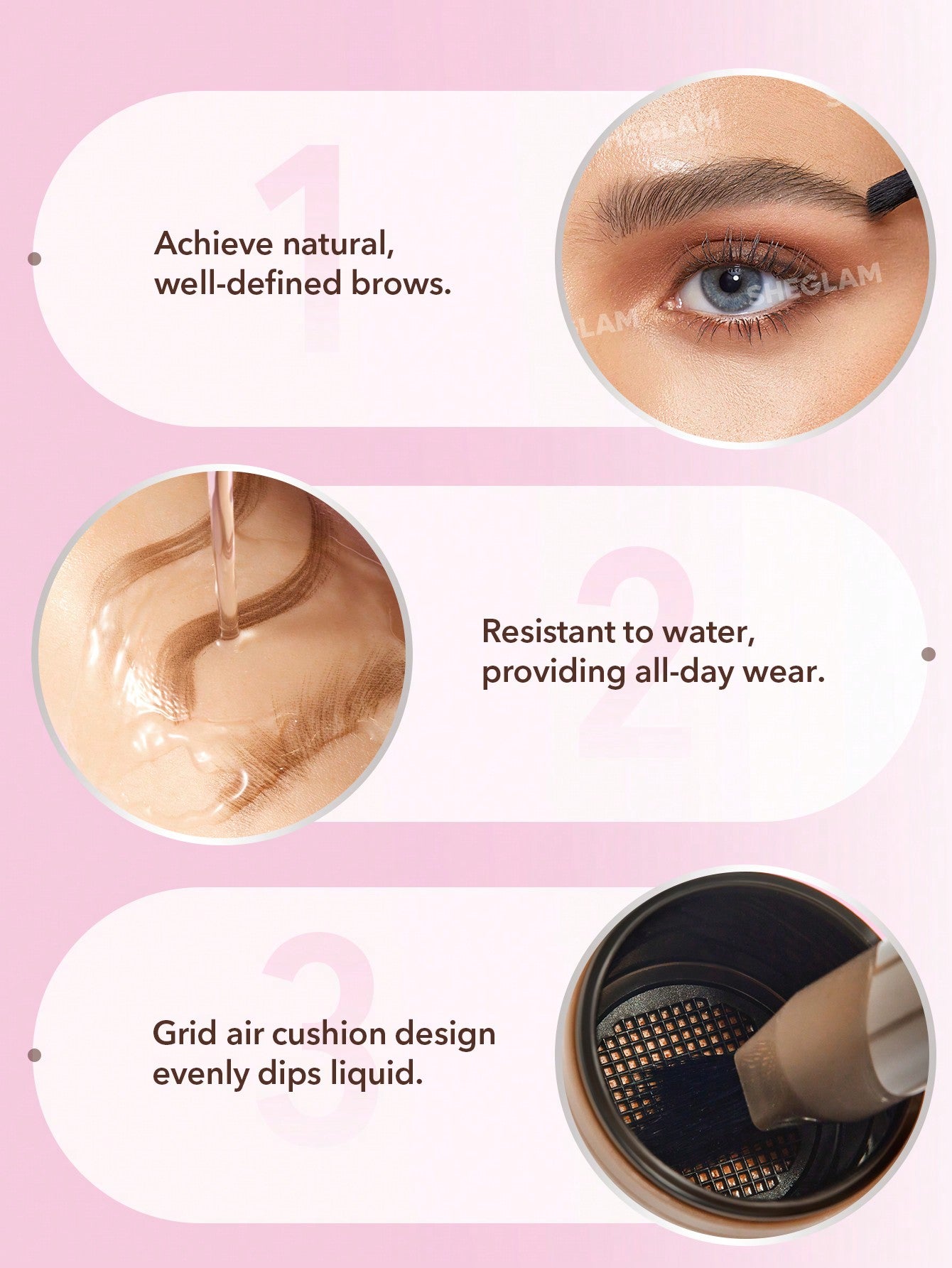 Sheglam Brow Fection Angled Brush