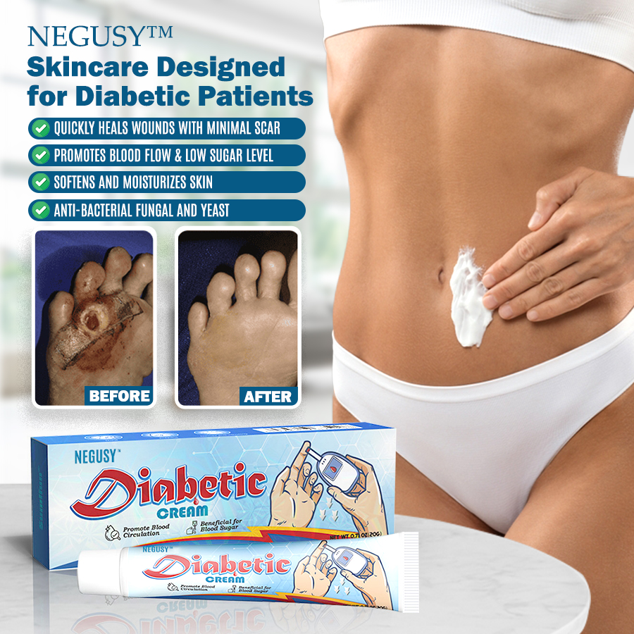 NEGUSY™ Skincare Designed for Diabetic Patients
