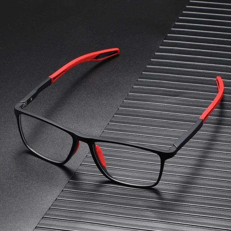 Fashionable silicone sports reading glasses