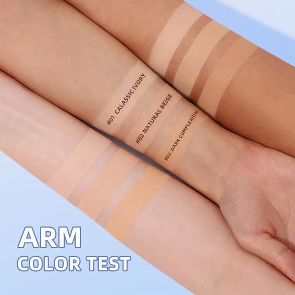 Waterproof Long-Lasting Matte Beauty Powder Cake