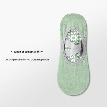 Non Slip Yoga & Pilates Socks Breathable Silicone Grip for Fitness & Dance