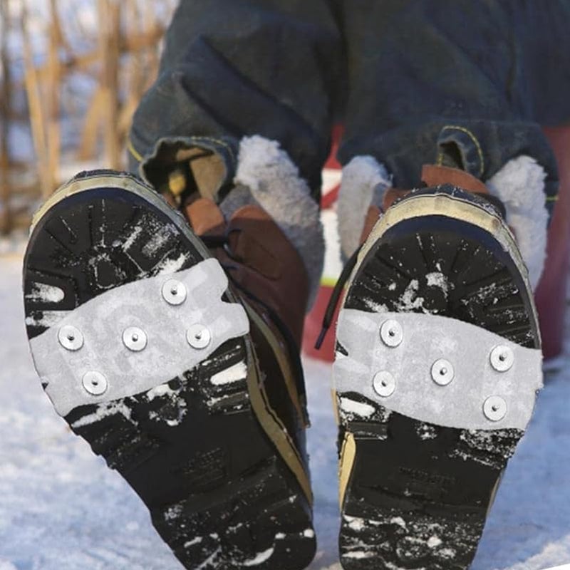 🎅Manganese Steel Spikes Anti-Slip Shoe Covers