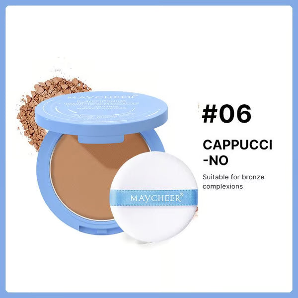 Waterproof Long-Lasting Matte Beauty Powder Cake