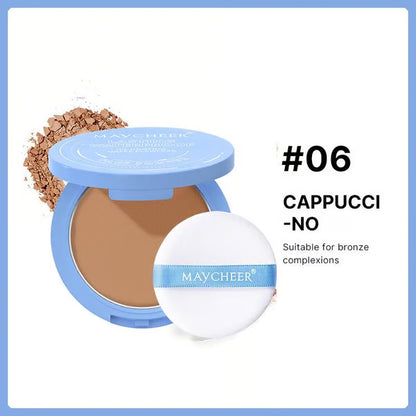 Waterproof Long-Lasting Matte Beauty Powder Cake