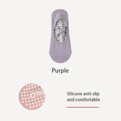 Non Slip Yoga & Pilates Socks Breathable Silicone Grip for Fitness & Dance