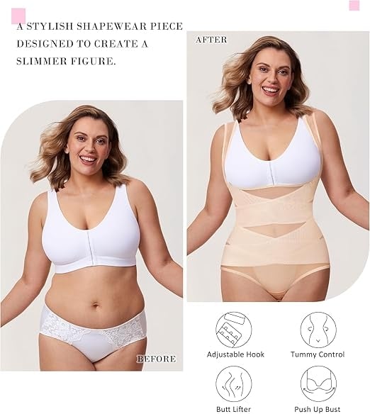 High-Waist Shapewear Bodysuit