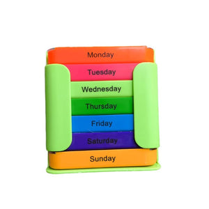7 Days 28 Compartments Pill Organizer