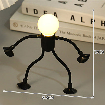 Flexible Cartoon Night Light – Portable & Bendable Desk Lamp