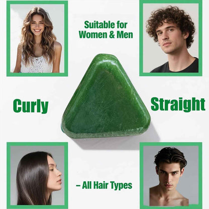 Nature Triangle Shampoo Bar