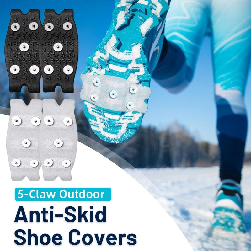 🎅Manganese Steel Spikes Anti-Slip Shoe Covers