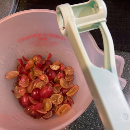 7 Reasons This One-Second Fruit Slicer Is Making Cutting Boards Obsolete