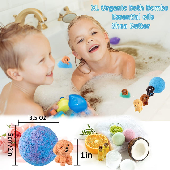 Bath Bombs for Kids with Toys Inside