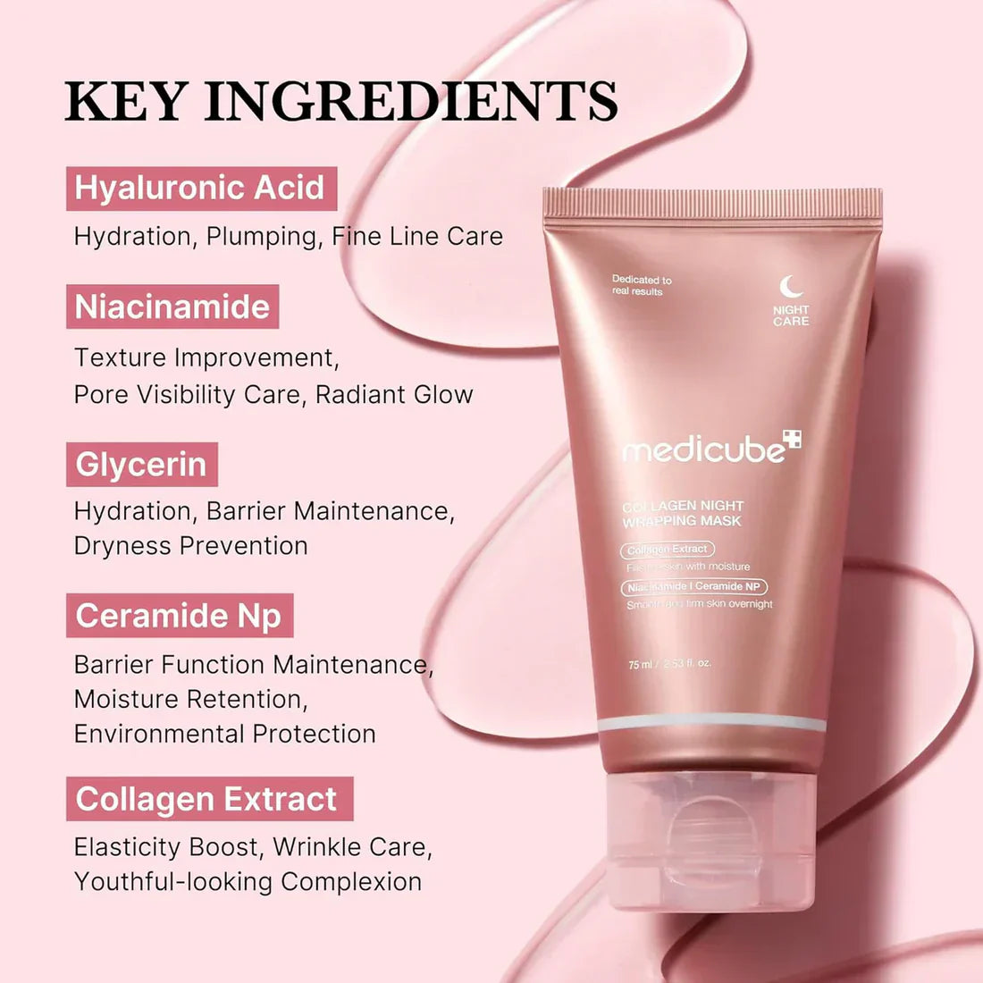 Medicube Night Wrapping Collagen Mask – Korean Skincare