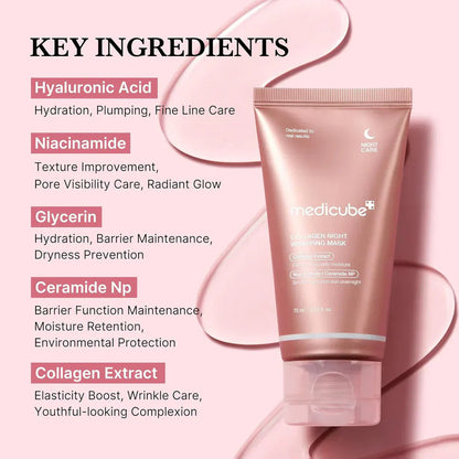 Medicube Night Wrapping Collagen Mask – Korean Skincare
