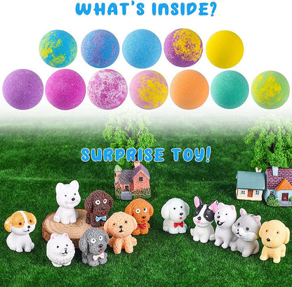 Bath Bombs for Kids with Toys Inside