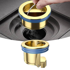 Downspout Universal Brass Floor Drain