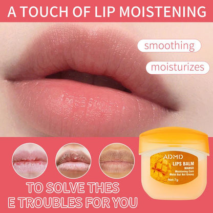 8Pcs Fruit Flavored Lip Care Set